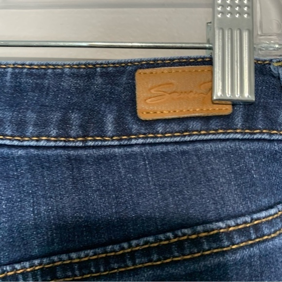 SEVEN7 Tower Straight‎ Crop Jeans dark wash. Size 4 - Picture 3 of 12